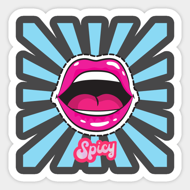 spicy Sticker by UnikRay